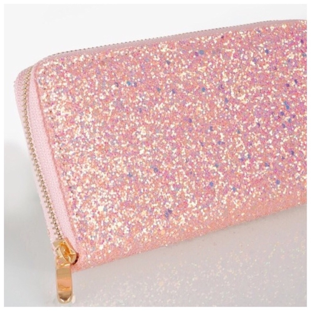 Glitter zip around wallet - Picture 3 of 5